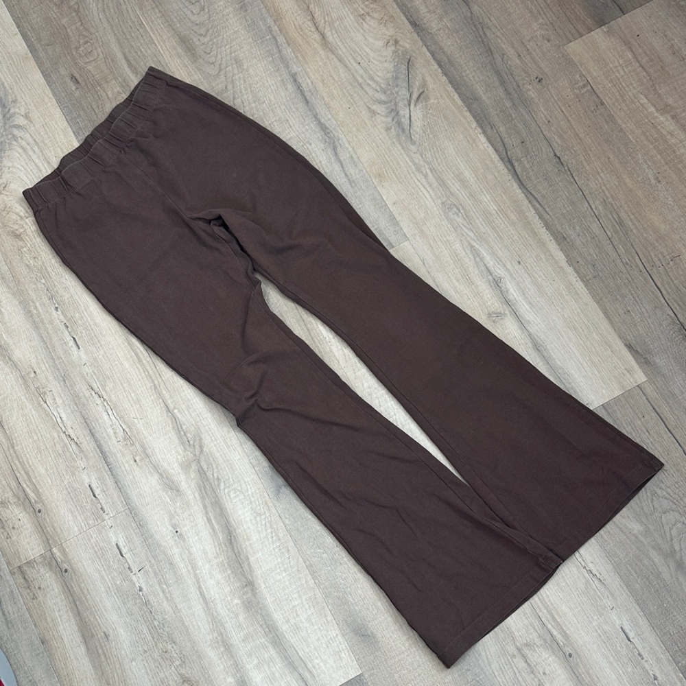 Brown Ambiance Everyday Flared leggings yoga Pants size Small